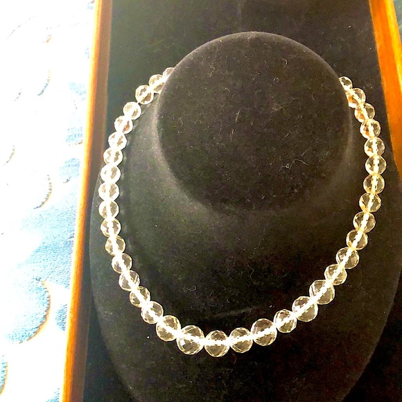 Antique Jewelry - Antique Crystal Choker